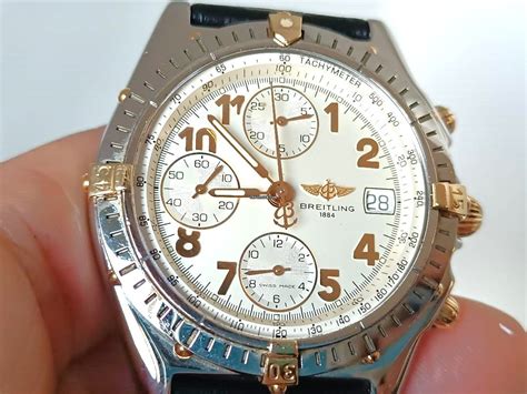 orologio breitling oro chronomat|Breitling chronometer.